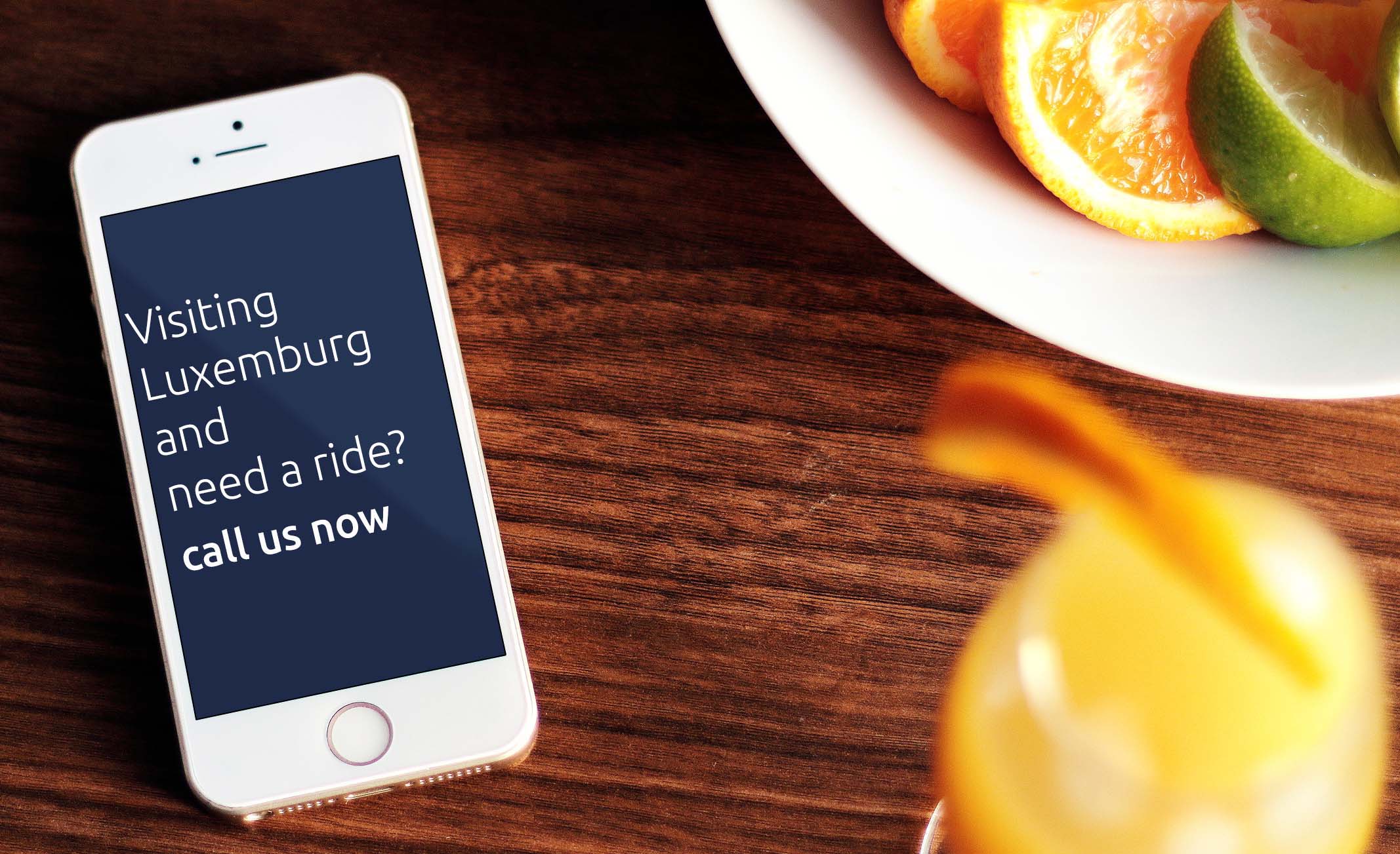 Are you visiting Luxembourg and need a taxi?